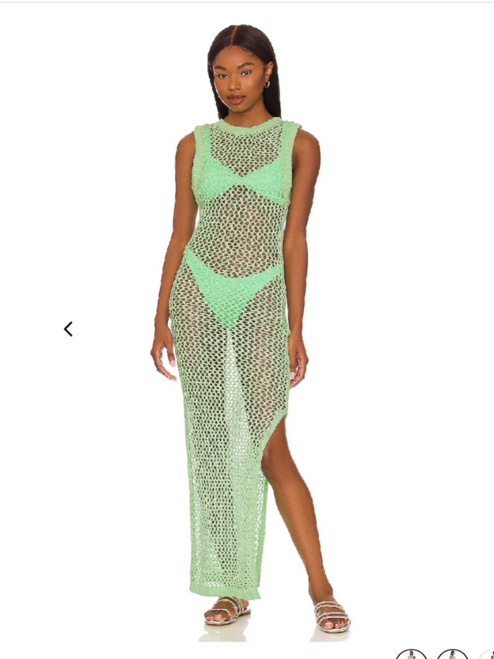 Beach Riot Holly Knit Beach Coverup Dress XS